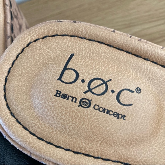 BOC Size 10 Black Slingback Open Toe Sandals - Picture 8 of 10